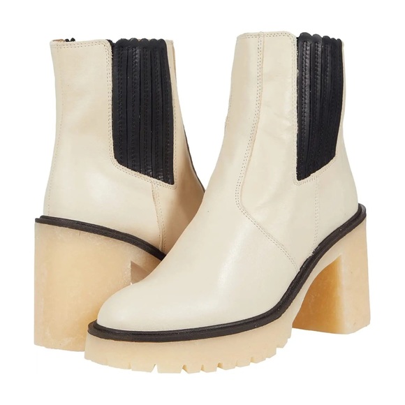 Free People James Chelsea Boot in White - Picture 2 of 7